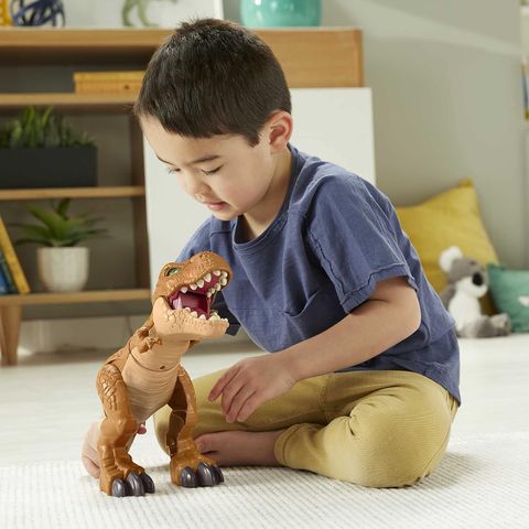  Imaginext Jurassic World Thrashin’ Action T. rex Dinosaur Toy 