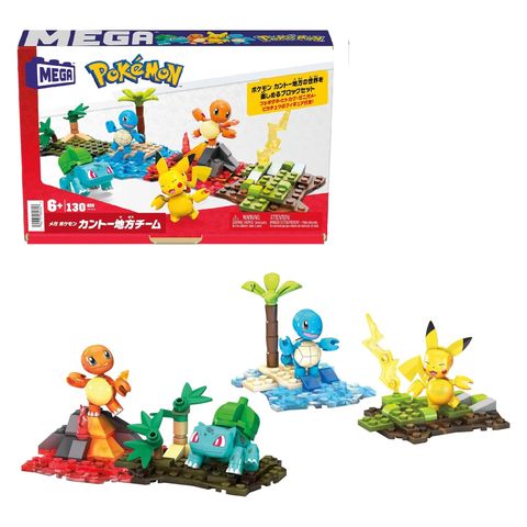  Đồ chơi lắp ghép HFG05 Pokemon Can Regional Team Small Mattel Mega 