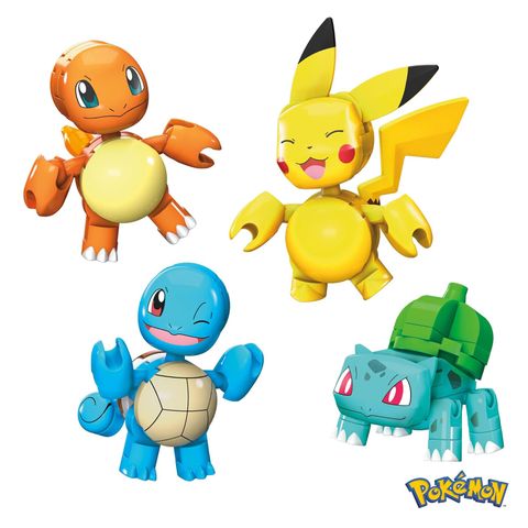  Đồ chơi lắp ghép HFG05 Pokemon Can Regional Team Small Mattel Mega 