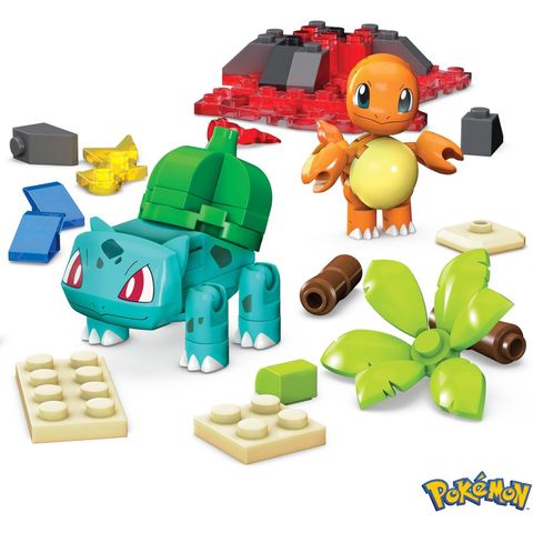  Đồ chơi lắp ghép HFG05 Pokemon Can Regional Team Small Mattel Mega 