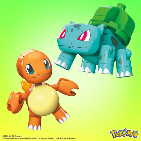 Đồ chơi lắp ghép HFG05 Pokemon Can Regional Team Small Mattel Mega 