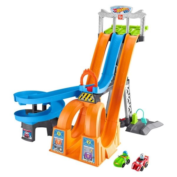 23win08 com tháp vòng đua HSG46 - Fisher-Price Little People Toddler Playset, 23win04 Racing Loops Tower