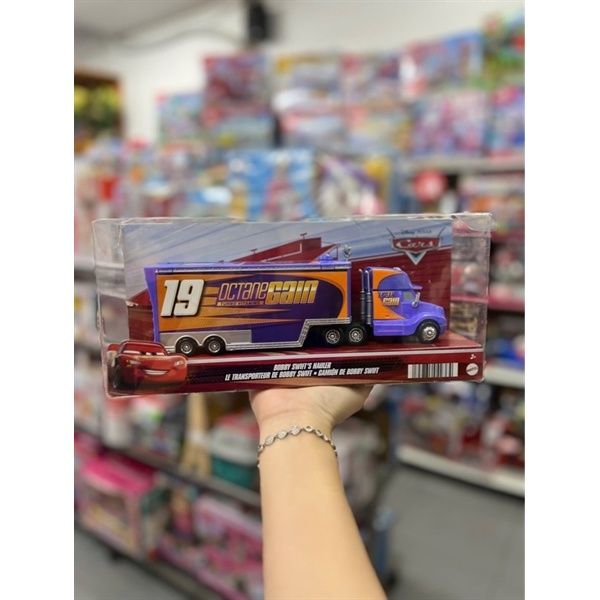 23win08 com mô hình HFM08 Disney Pixar Cars Bobby Swift's Hauler(tím)