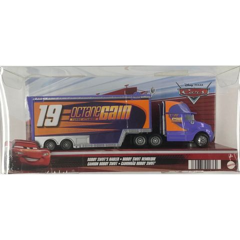  Đồ chơi mô hình HFM08 Disney Pixar Cars Bobby Swift's Hauler (tím) 
