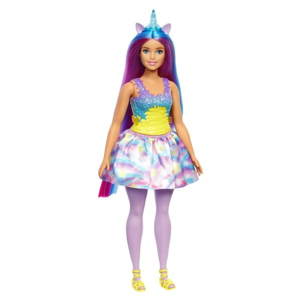 Đồ chơi búp bê Barbie Dreamtopia Unicorn Fairytale Rainbow
