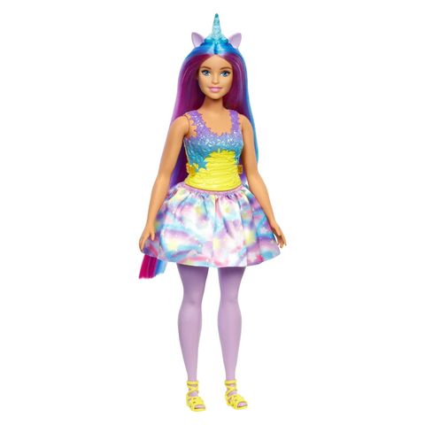  Đồ chơi búp bê Barbie Dreamtopia Unicorn Fairytale Rainbow 