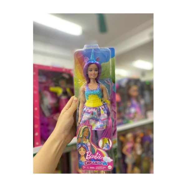 Đồ chơi búp bê Barbie Dreamtopia Unicorn Fairytale Rainbow