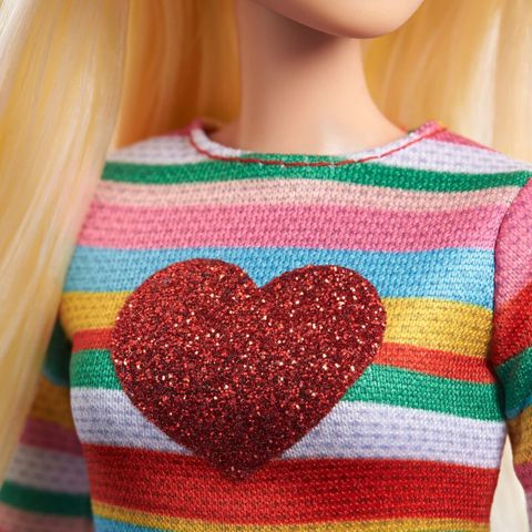  Búp bê Barbie Malibu Heart Border Doll Mattel HGT13 