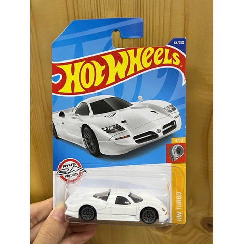  Xe mô hình HHD91 Hot Wheels Basic Car Nissan R390 GT1 