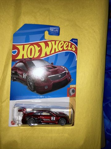  Xe mô hình HHD87 Hot Wheels Basic Car '16 Cadillac ATS-V R 