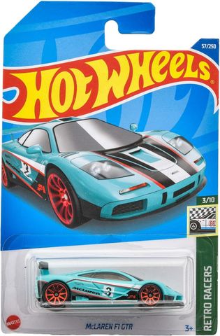  Mô hình xe HHD92 Hot Wheels Basic Car McLaren F1 GTR 