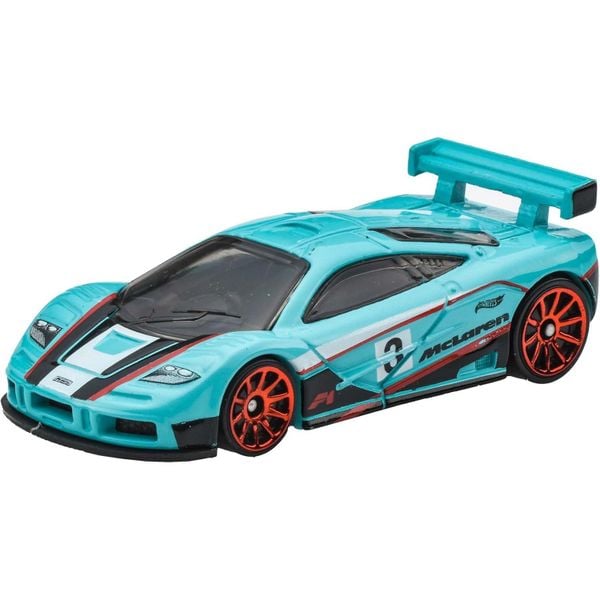 Mô hình xe HHD92 Hot Wheels Basic Car McLaren F1 GTR