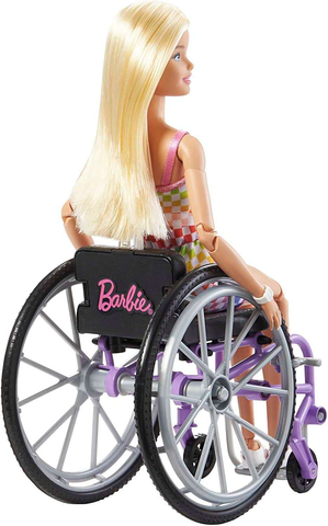  HJT13 Barbie Fashionistas Doll with Wheelchair 
