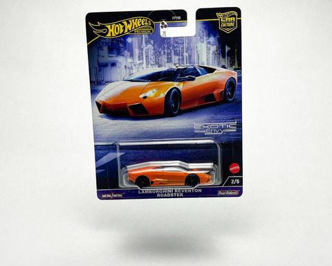  Mô hình xe HKC76 Hot Wheels Car Culture Exotic Envy Lamborghini Leventon Roadster 