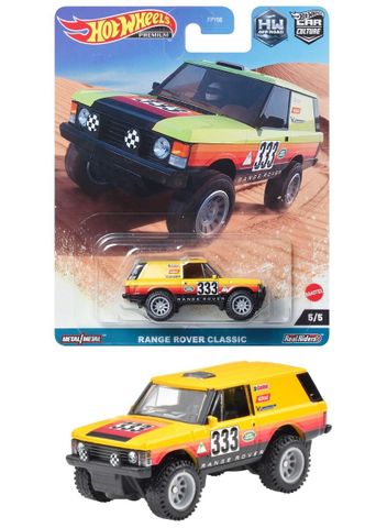 Xe mô hình HKC71 Hot Wheels Car Culture Off Road Range Rover Classic 