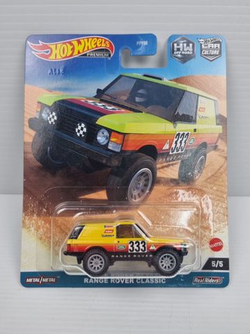  Xe mô hình HKC71 Hot Wheels Car Culture Off Road Range Rover Classic 