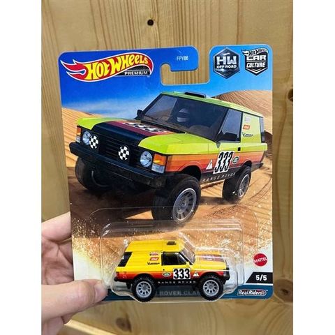  Xe mô hình HKC71 Hot Wheels Car Culture Off Road Range Rover Classic 