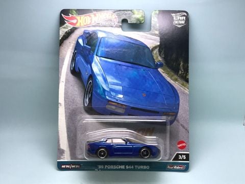  Xe mô hình HKC56 Hot Wheels Car Culture Canyon Warriors '89 Porsche 944 Turbo 