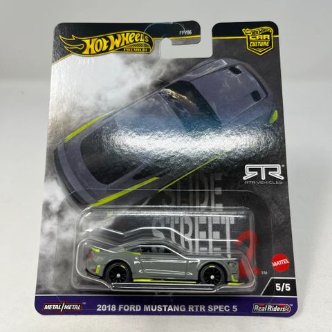  Xe mô hình HKC85 Hot Wheels PremiumCar Culture 2018 Ford Mustang RTR Spec 5 