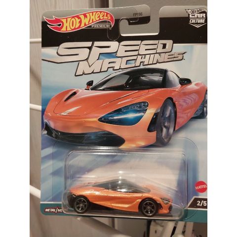 HKC43 Hot Wheels Car Culture Speed Machine - McLaren 720S 