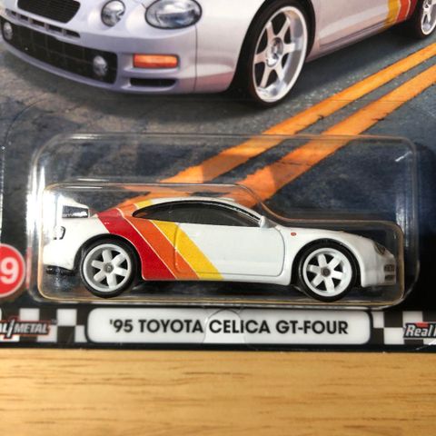  Xe mô hình HKF33 Hot Wheels Premium 2023 Boulevard 95 Toyota Celica GT-Four 