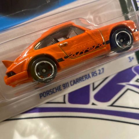  Mô hình xe HKJ82 Hot Wheels Porsche 911 Carrera RS 2.7- Orange 