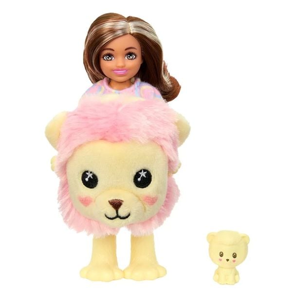 Búp bê Barbie Cutie Reveal Cozy Cute Tees Series Chelsea Doll & Accessories