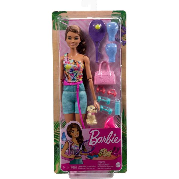 HKT91 Mattel Barbie Wellness Doll - Workout