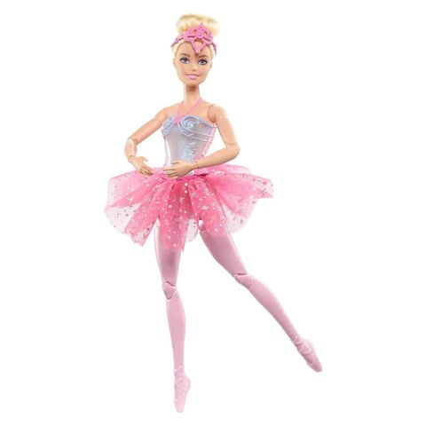  Đồ chơi búp bê Barbie Dreamtopia Twinkle Lights Blonde Ballerina Doll 