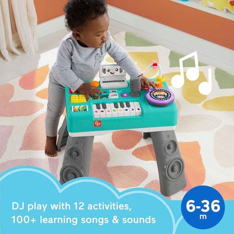  Fisher-Price HLM43 Laugh & Learn Mix & Learn DJ Table 