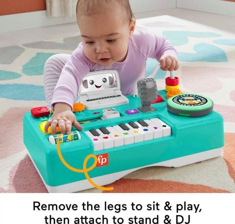  Fisher-Price HLM43 Laugh & Learn Mix & Learn DJ Table 