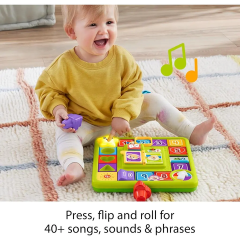  HLM45 Fisher-Price Laugh & Learn Puppy's Game Activity Board 