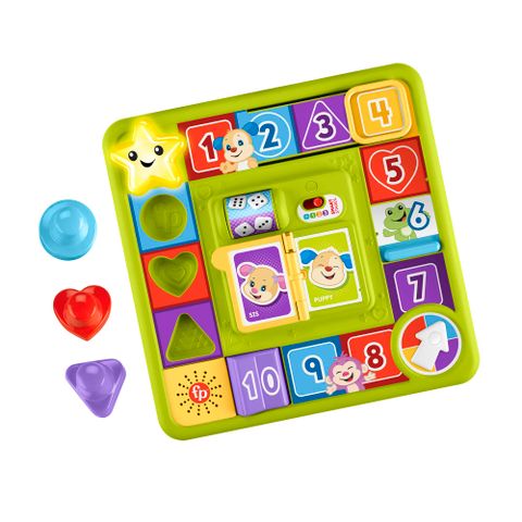  HLM45 Fisher-Price Laugh & Learn Puppy's Game Activity Board 