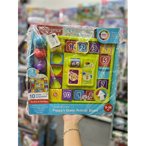 HLM45 Fisher-Price Laugh & Learn Puppy's Game Activity Board