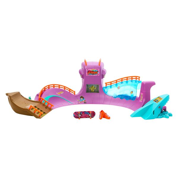 Bộ đồ chơi trượt ván HMK01 Hot Wheels Skate Octopark Playset-1