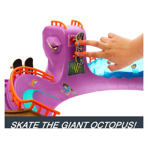  Bộ đồ chơi trượt ván HMK01 Hot Wheels Skate Octopark Playset 