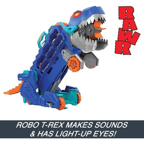  HNG50 Hot Wheels City Transforming T-Rex Ultimate Hauler 