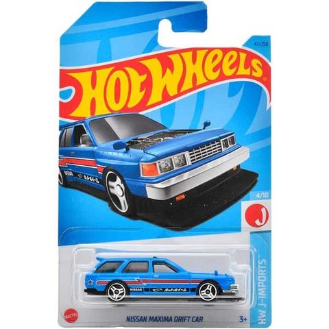  Xe mô hình HNK28 Hot Wheels Basic Nissan Maxima Drift Car 