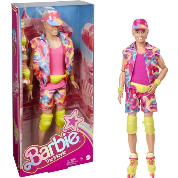 HRF28 Barbie The Movie Ken Doll Inline Skating Outfit