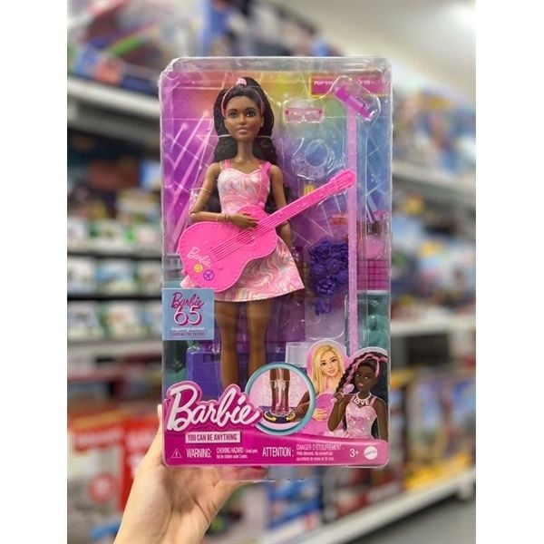 23win08 com búp bê HRG43 BARBIE Fashionista POP STAR 65th Anniversary Doll