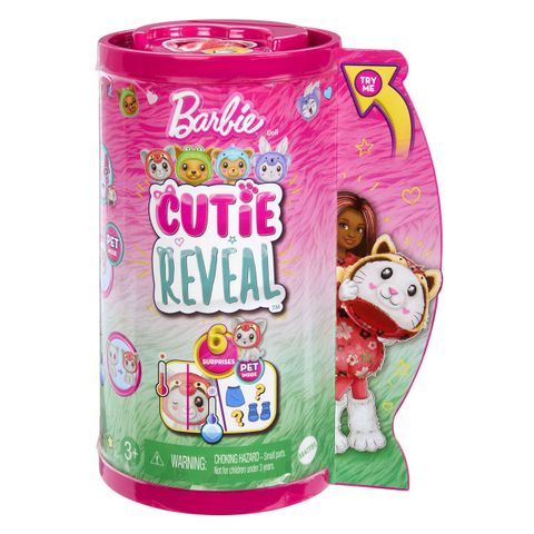  Búp bê HRK28 Barbie Cutie Reveal Kitten 