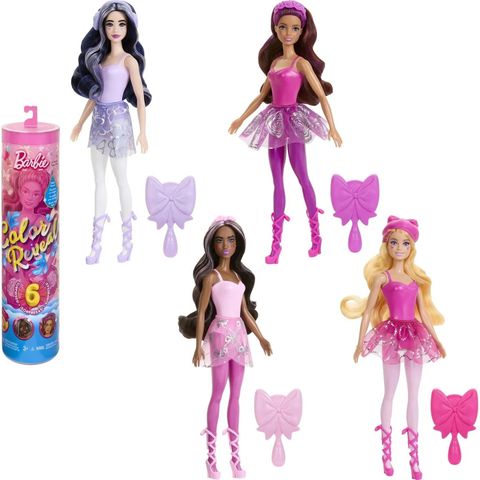  Búp bê HRK17 Barbie Color Reveal Ballerina Series Doll & Accessories 