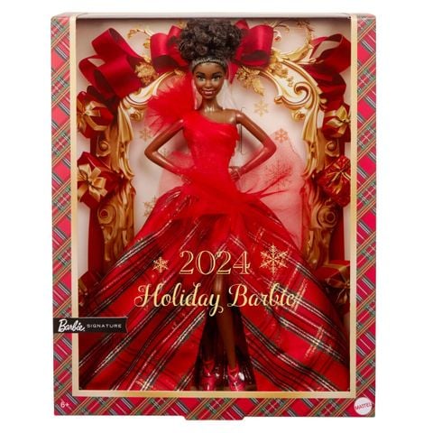  Búp bê HRM66 Mattel Barbie Signature Holiday Barbie Collector 2024 