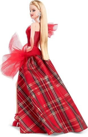  Búp bê HRM65 Barbie Signature Doll 2024 Holiday Blonde Fashion 