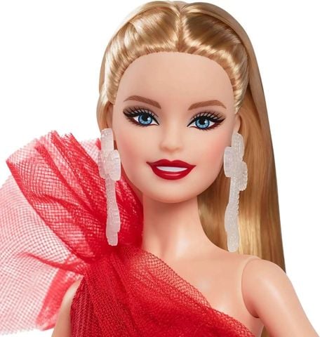  Búp bê HRM65 Barbie Signature Doll 2024 Holiday Blonde Fashion 