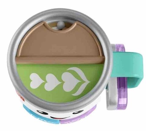  Đồ chơi học chữ và số HRP35 Fisher-Price Laugh & Learn Wake Up & Learn Coffee Mug 