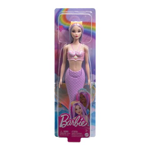  HRR02 Barbie A Touch of Magic Fashion Doll Mermaid Purple 