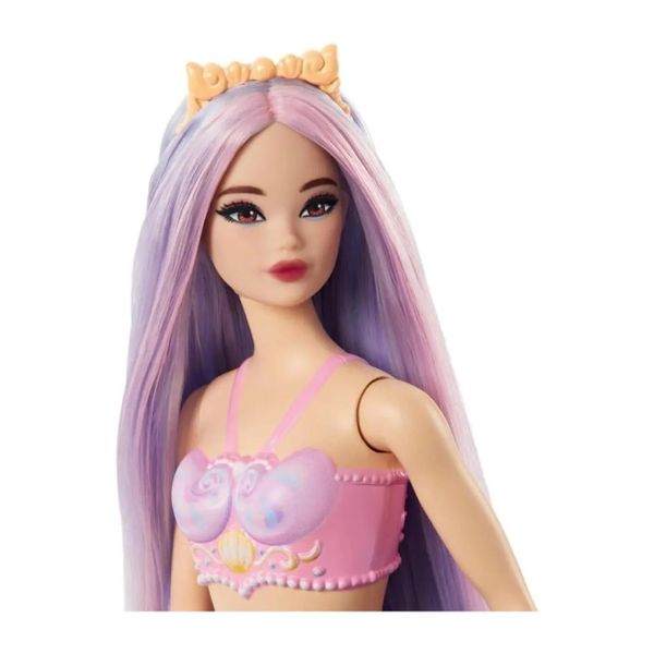 Búp bê HRR02 Barbie A Touch of Magic Fashion Doll Mermaid Purple