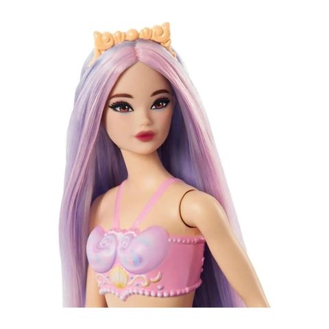  HRR02 Barbie A Touch of Magic Fashion Doll Mermaid Purple 