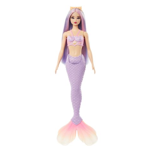  HRR02 Barbie A Touch of Magic Fashion Doll Mermaid Purple 